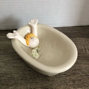 Rare 1976 Fitz and Floyd Soap Dish